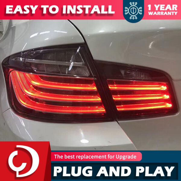 Car Styling for BMW F10 Tail Lights 2010-2016 F18 Tail Lamp 525i 530i 520i LED Tail Light DRL Brake Reverse auto Accessories