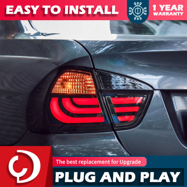 Car Styling for BMW E90 LED Tail Light 2005-2012 318i 320i 323i 325i 330i Tail Lamp DRL Signal Brake Reverse auto Accessories