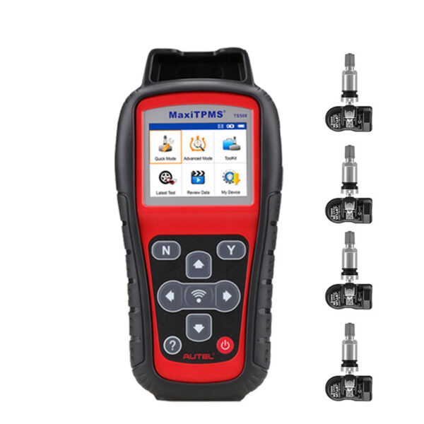 MaxiTPMS TS508K4 Newest TPMS Relearn Car Diagnostic Tool TPMS And 4PCS 2IN1 Sensors​ OBD Tire Pressure PK TS408 TS401