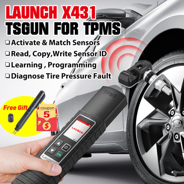 X431 TSGUN TPMS Car Tire Pressure Diagnostic Tools Automotive TPMS Sensor Activator Programming Learning for X431 V/PRO3