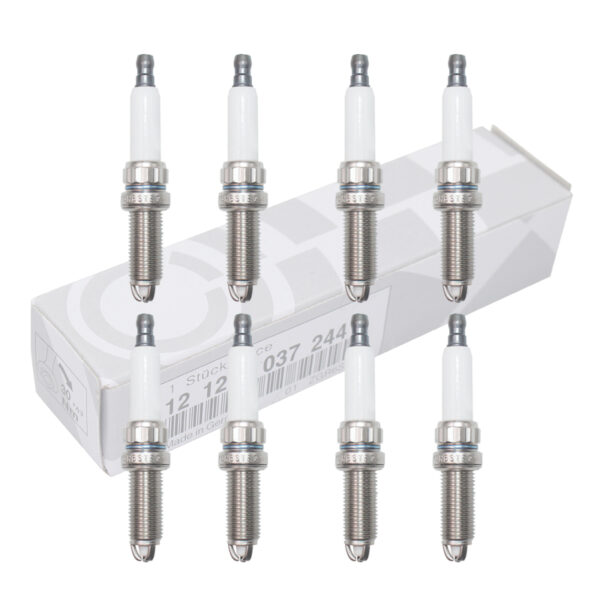 Ignition System 8Pcs Spark Plug 12120037244 Fit Bmw E60 E61 E63 E64 E81 E83 E90 E91 E92 E70 12120034091 12120034087 12120038349