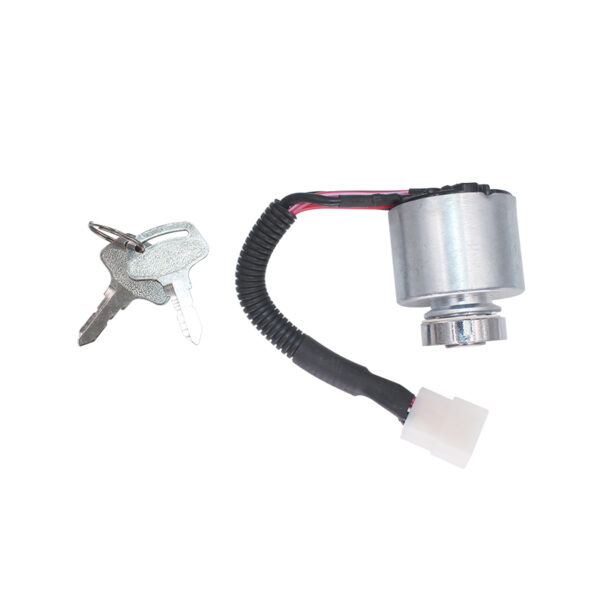 Ignition Starter Switch 66101-55200 for Kubota Bx1500D Bx1830D Bx2200D Bx2230D 16286-63602 With Keys Automobile Parts 6610155200
