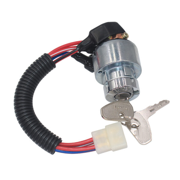 Ignition Starter Switch With Keys for Kubota L3400 L3700 L3800 L4300 L4400 With Key TC02031822
