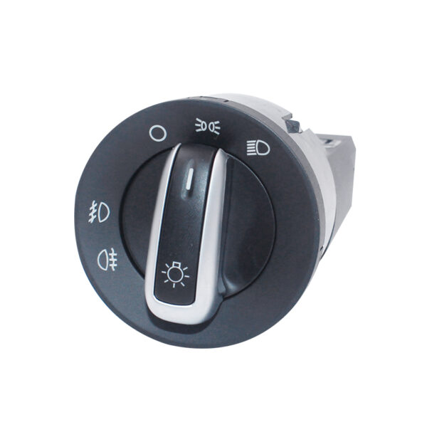Chrome Headlight Fog lamp Switch Button for VW Golf MK4 Jetta 4 Bora 1998-2008 Passat B5 Lavida 3BD941531A