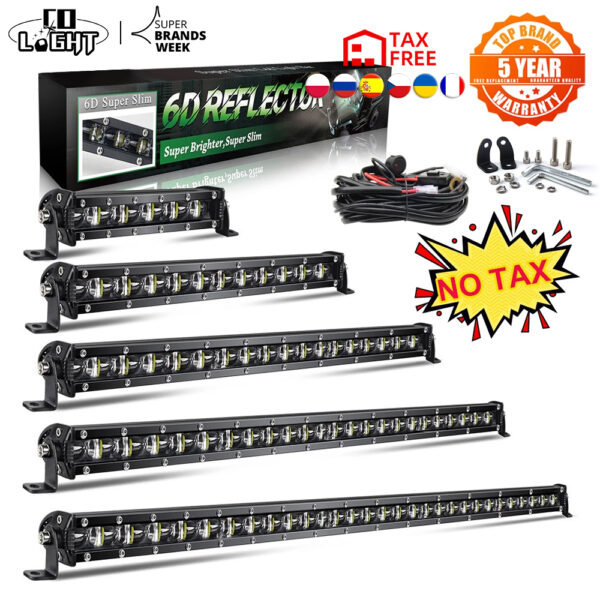 2020 Newest 150W 4x4 Led Bar Spot Flood 32 inch Offroad Led Light Bar for Driving Trucks Lada Niva Tractor Boat 12V 24V