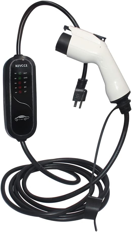 NEMA 5-15P Level 2 Portable Home EV Charger