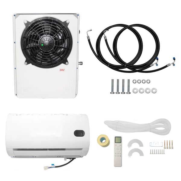 12V/24V 2.4KW Electric Parking Air Conditioner Refrigeration Integrated Air Conditioner Machine Vehicle Car Truck Excavator